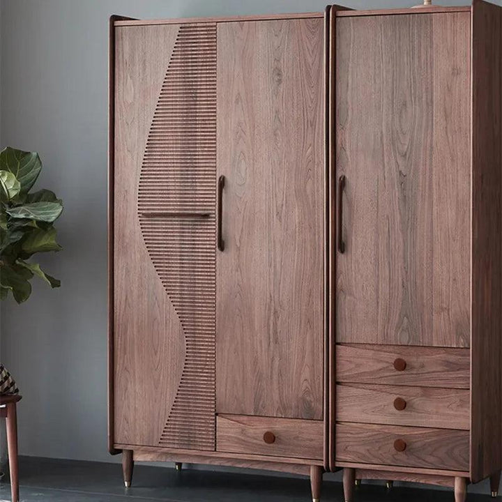 Lisslune | Chic Wooden Cabinet Knobs - Distinctive Walnut & Beech Drawer Handles for Elegant Home Interiors