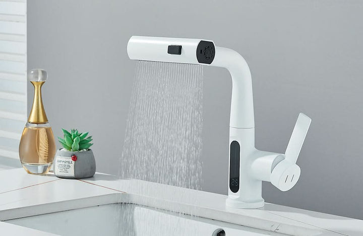 Lisslune | LUXOR - Modern digital washbasin tap