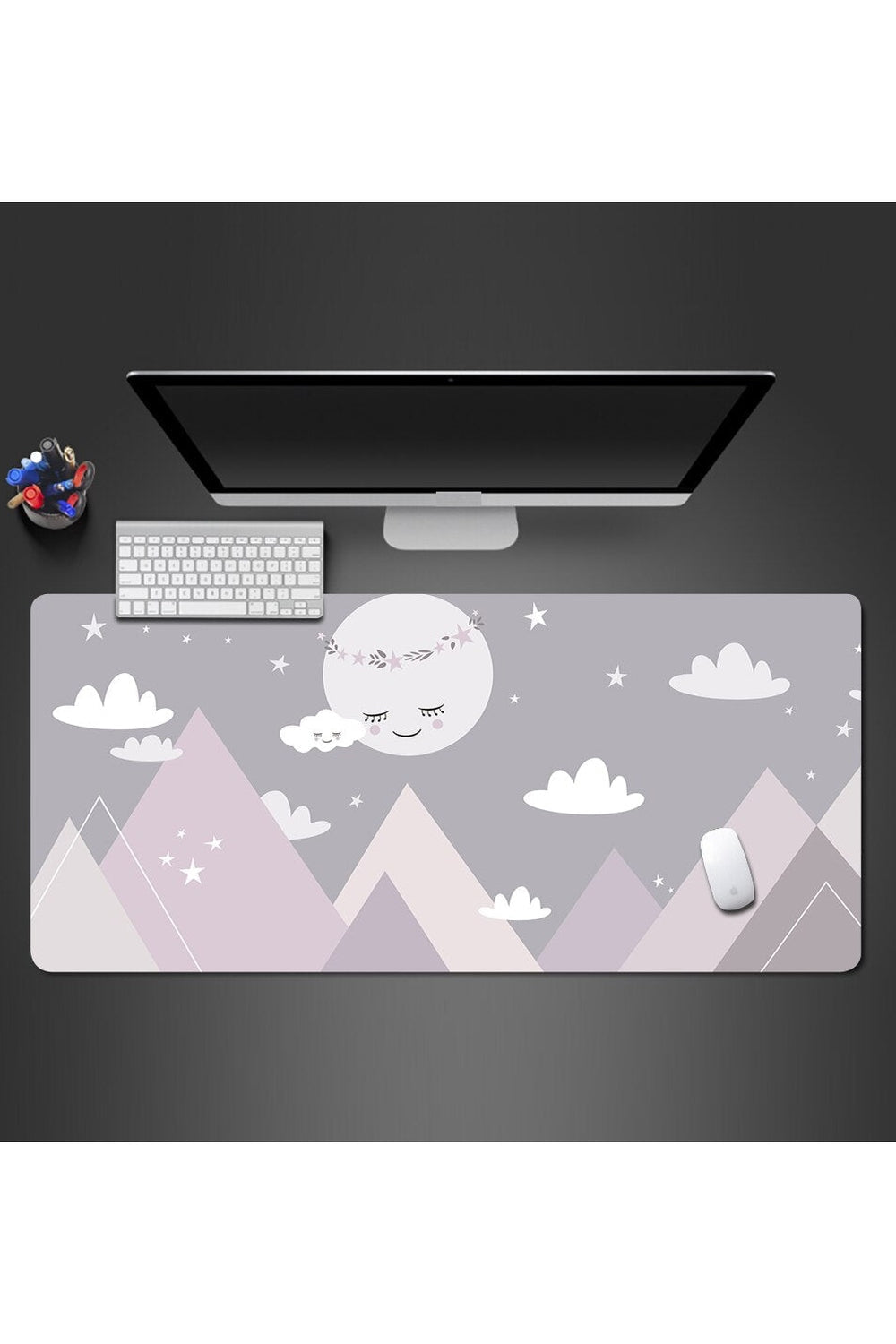 Lisslune | purple desk pad