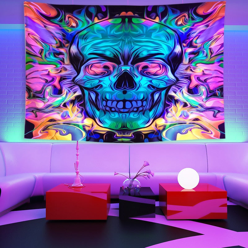 Lisslune | Colorful Glowing Luminous Tapestry