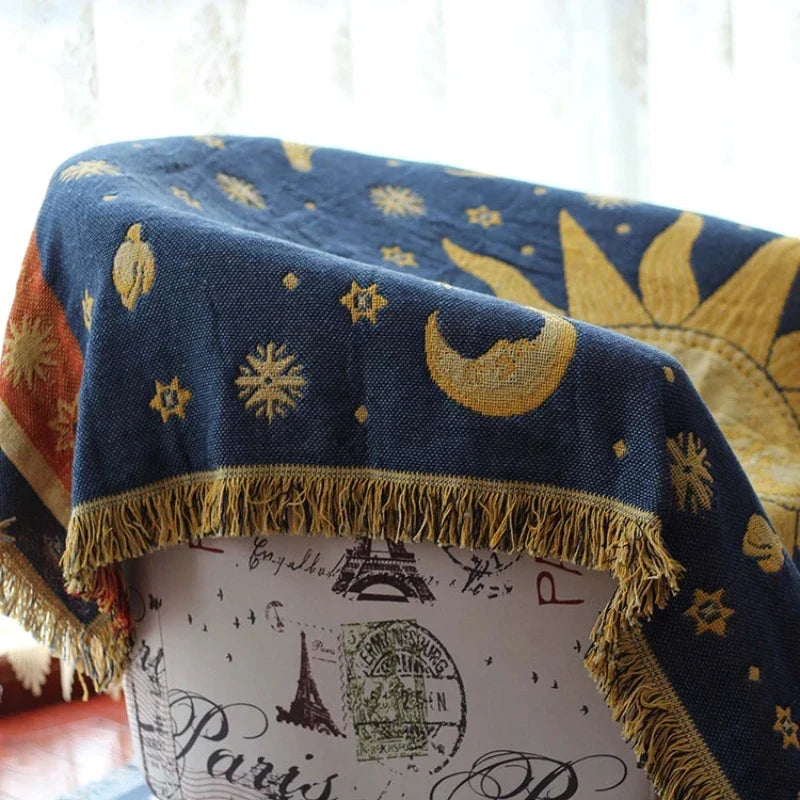 Lisslune | Sunburst Throw Blanket