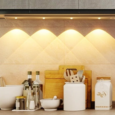 Lisslune | Royelux Rechargeable LED Cabinet Light - Motion Sensor, Dimmable, USB Charging