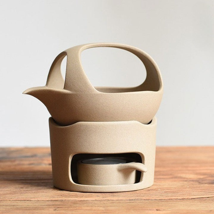 Lisslune | Japanese Style Simple Candle Tea Warmer Pot