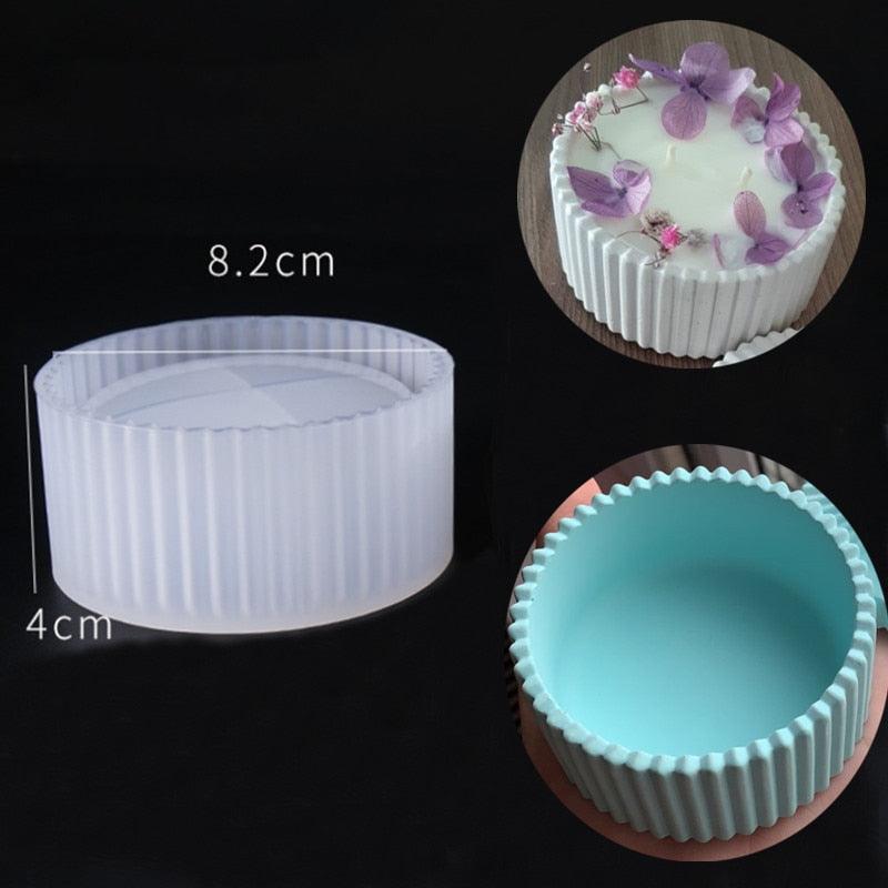 Lisslune | Creative Circular Silicone Mould Kit for Home and Garden Projects