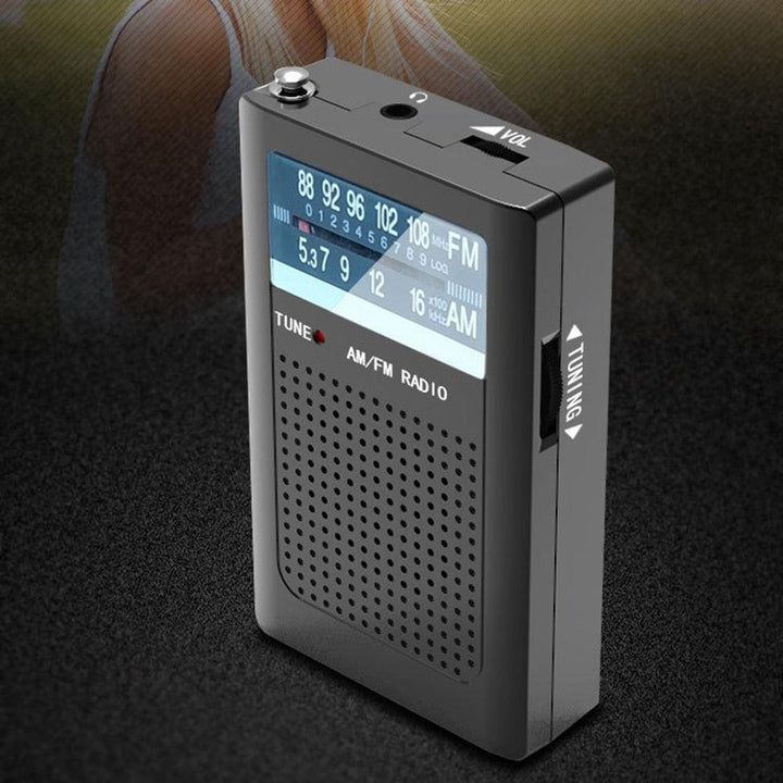 Lisslune | Seniors' Premium Sound AM/FM Radio with Headphone Jack