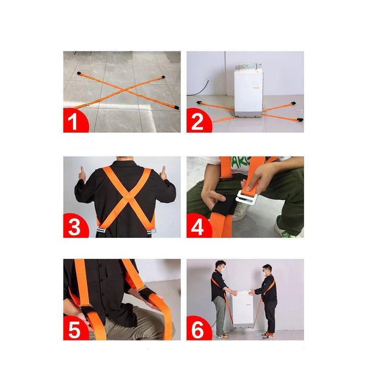 Lisslune | Furniture Moving Straps (2-Person Set)