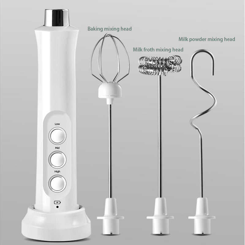 Lisslune | 3in1 Portable Rechargeable Milk Frother Foam Maker