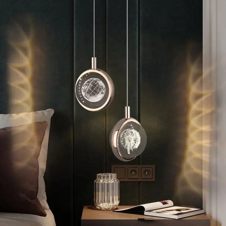 Lisslune | Romantic Crystal Rotating Mood LED Lights