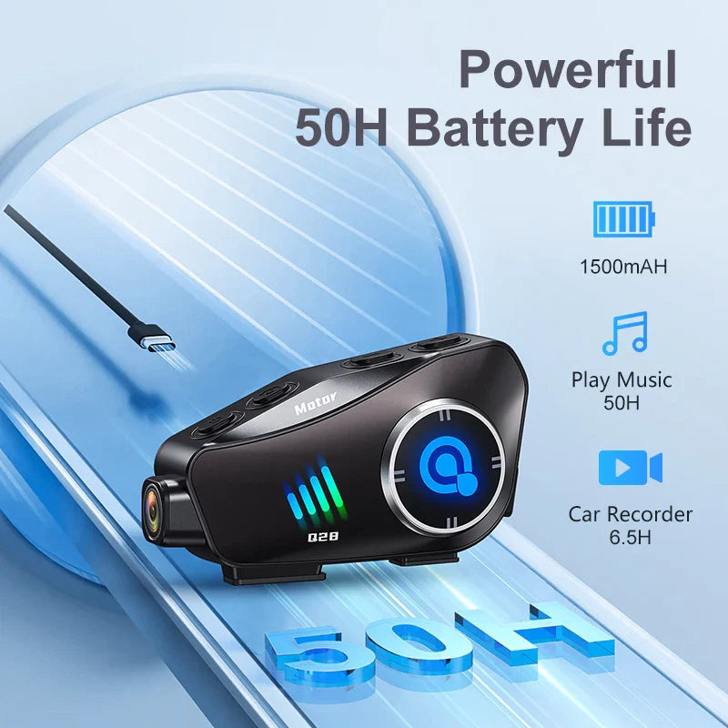 Lisslune | Bluetooth Motorcycle Helmet Camera 1080P HD Waterproof – ApexRide