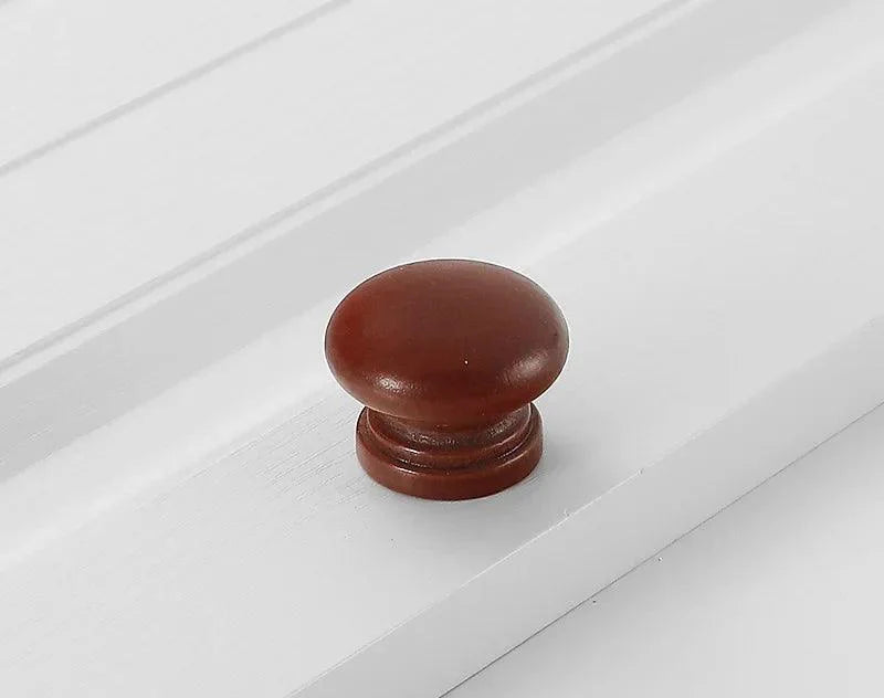Lisslune | Chic Wooden Cabinet Knobs - Distinctive Walnut & Beech Drawer Handles for Elegant Home Interiors