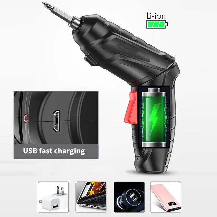 Lisslune | Lithium battery drill set