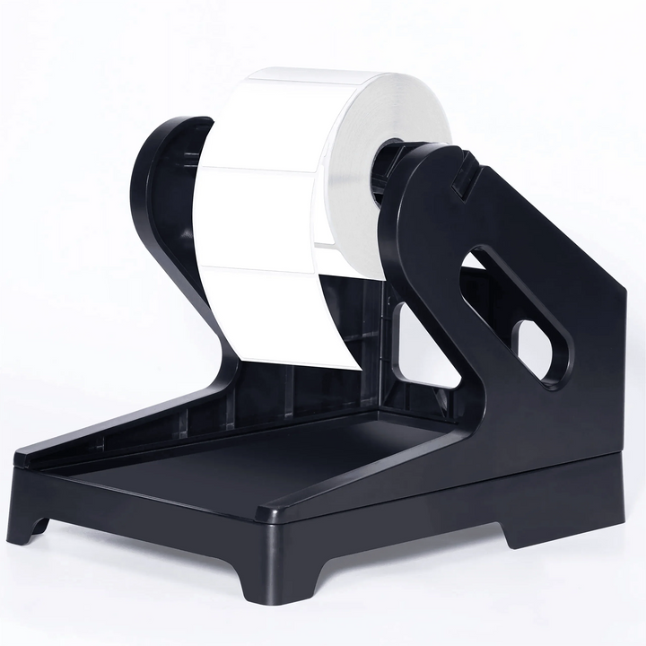 Lisslune | Chic Pink Label Printer Stand - Elegant and Space-Saving Organizer