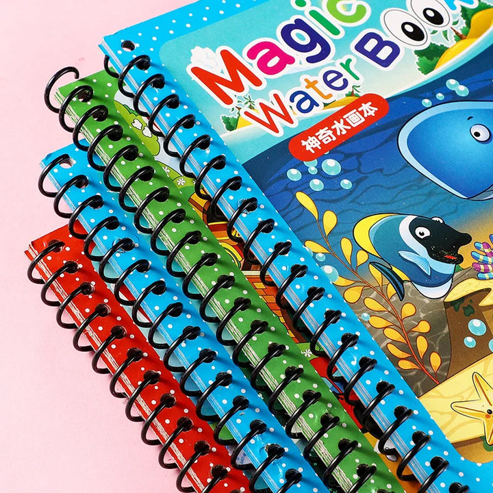 Lisslune | Magical Water Coloring Book with Pen