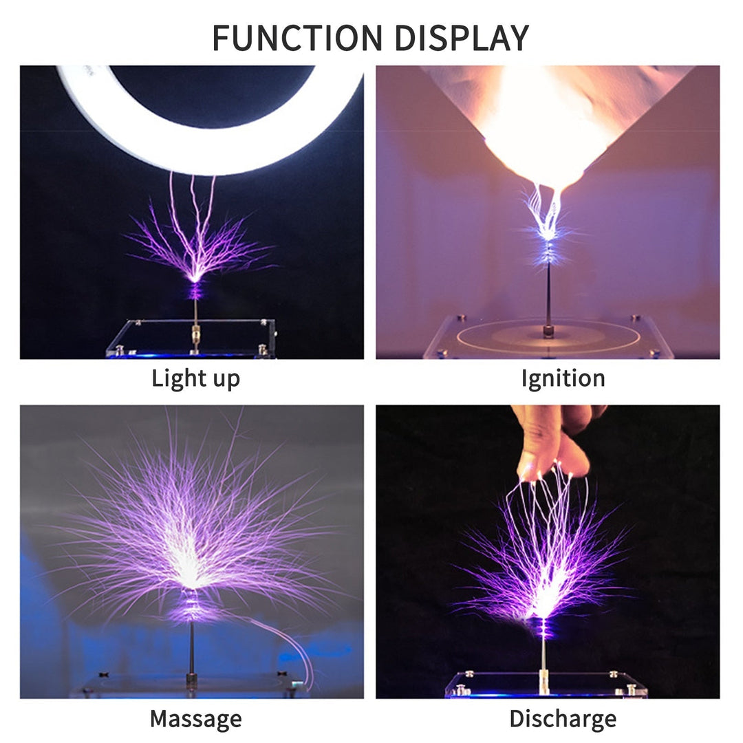 Lisslune | Wireless Tesla Coil High-Frequency Lighting Speaker