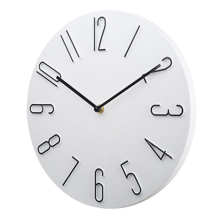 Lisslune | QuartzLine | Simple, minimalist wall clock