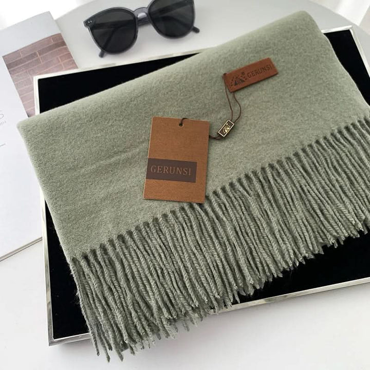 Lisslune | Women’s Cotton Winter Scarf – Soft, Warm, Elegant Style