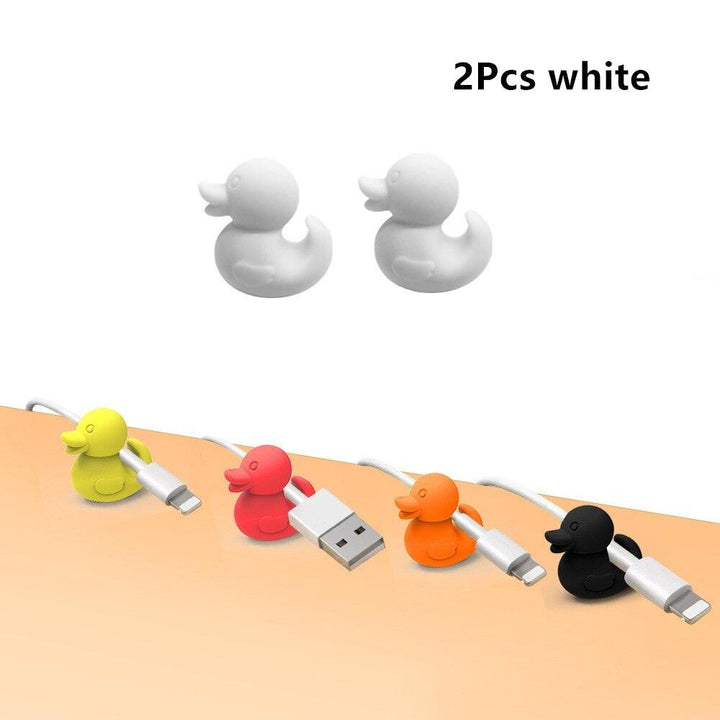 Lisslune | Silicone Cable Organizer Set: 5-Pack for tangle-free management