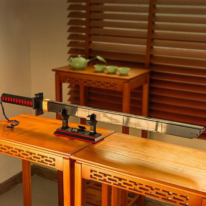 Lisslune | Ninja Warrior Samurai Sword Crafting Kit - Make Your Own Authentic Weapon for All Ages