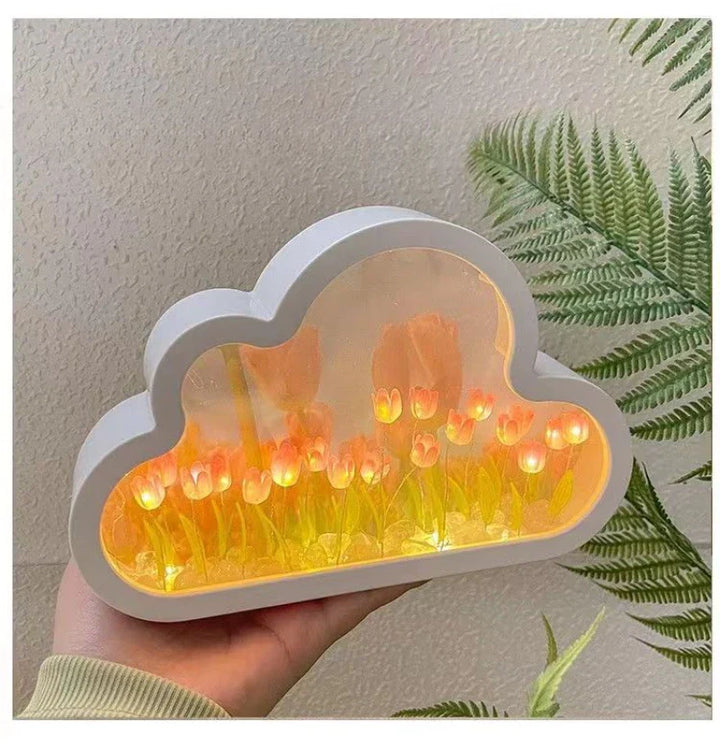 Lisslune | Tulip Atmosphere Infinite Flowers Night Light