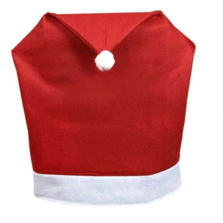 Lisslune | SantaSeat Christmas Chair Covers – Set of Decorative Chair Covers with Santa Design