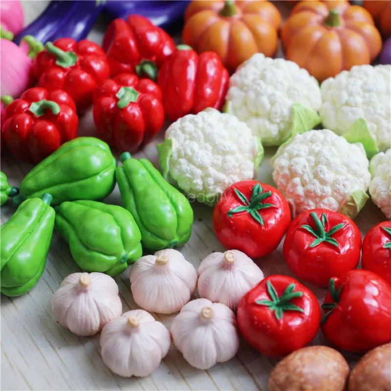 Lisslune | 1/6 scale miniature dollhouse pumpkin vegetable toy for Blyth BJD doll accessories