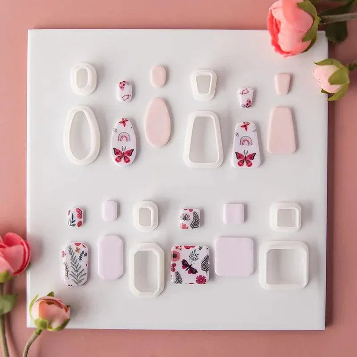 Lisslune | Geometric Elegance Polymer Clay Cutting Tools - Essential for Creative Makers