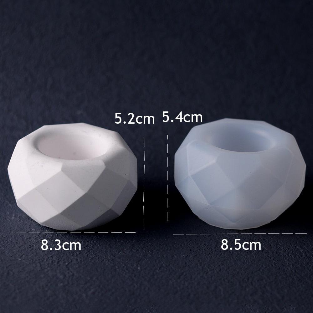 Lisslune | Creative Circular Silicone Mould Kit for Home and Garden Projects