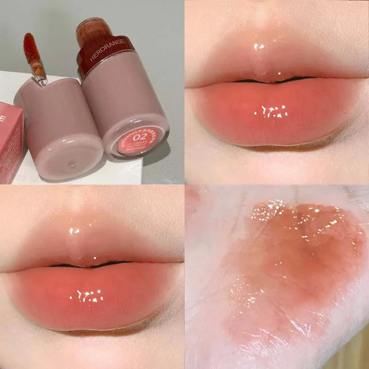 Rynx | Lip Gloss Hydra Mirror Lip Gloss Lipstick Clear Shine Artificial Simple Female Lipstick