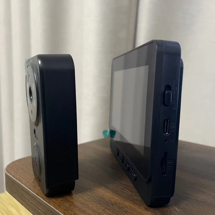 Lisslune | Wireless Video Doorbell with 4.3" IPS Screen & Night Vision