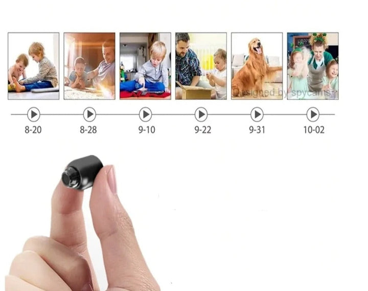Lisslune | Compact WiFi Surveillance Camera - SafeWatch Mini