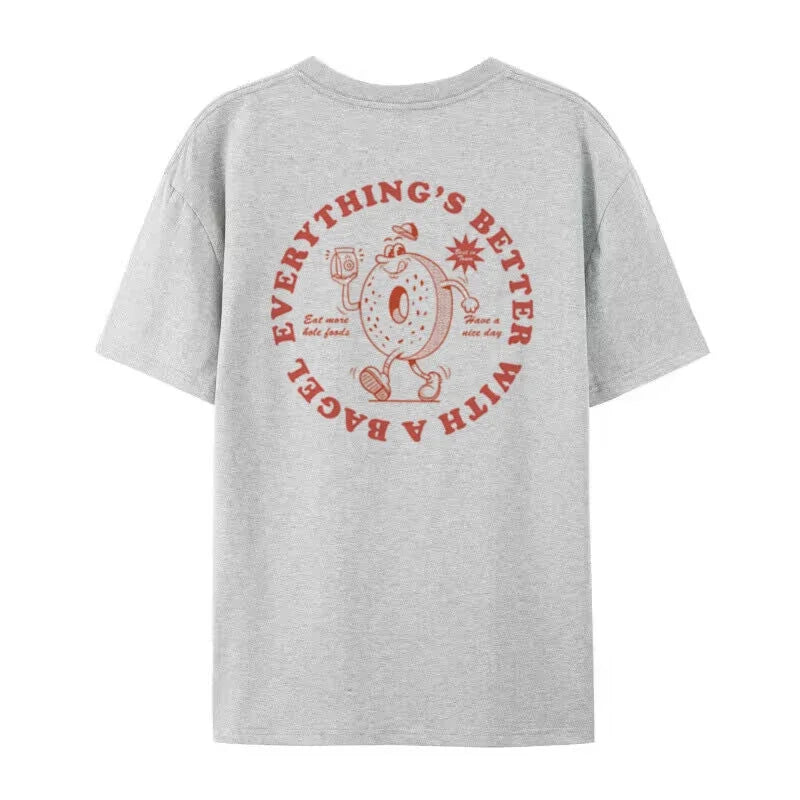 Lisslune | Everything is better with a Bagel T-Shirt