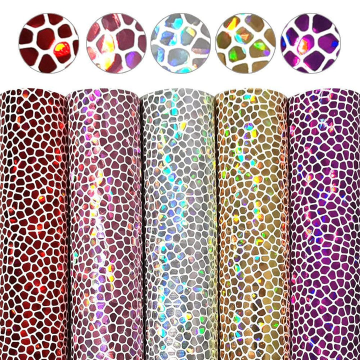 Lisslune | Vibrant Sparkle Faux Leather Craft Set