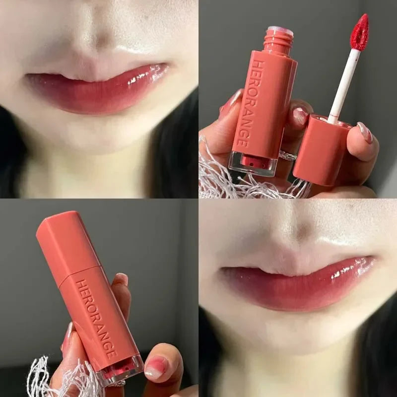 Rynx | Mirror Lip Gloss Lip Glass Transparent Long-lasting Moisturizing Waterproof Liquid Lipsticks Sexy Red Lips Cosmetics 6 Colors