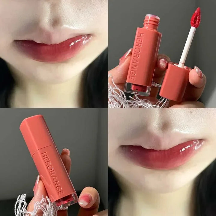 Rynx | Mirror Lip Gloss Lip Glass Transparent Long-lasting Moisturizing Waterproof Liquid Lipsticks Sexy Red Lips Cosmetics 6 Colors