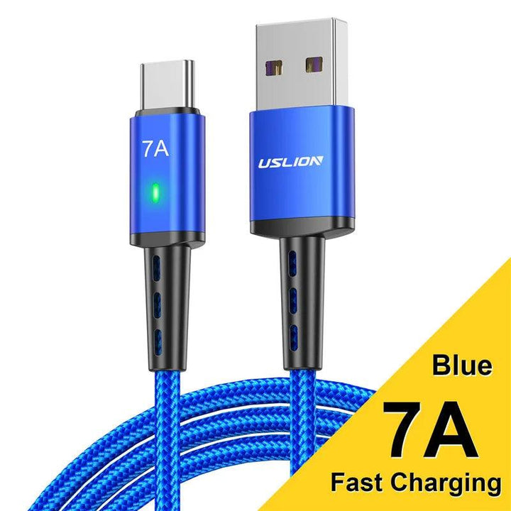 Lisslune | Ultra-fast USB C charging and data transfer cable for MacBook, Xiaomi, Samsung, Huawei - Reliable performance and compatibility