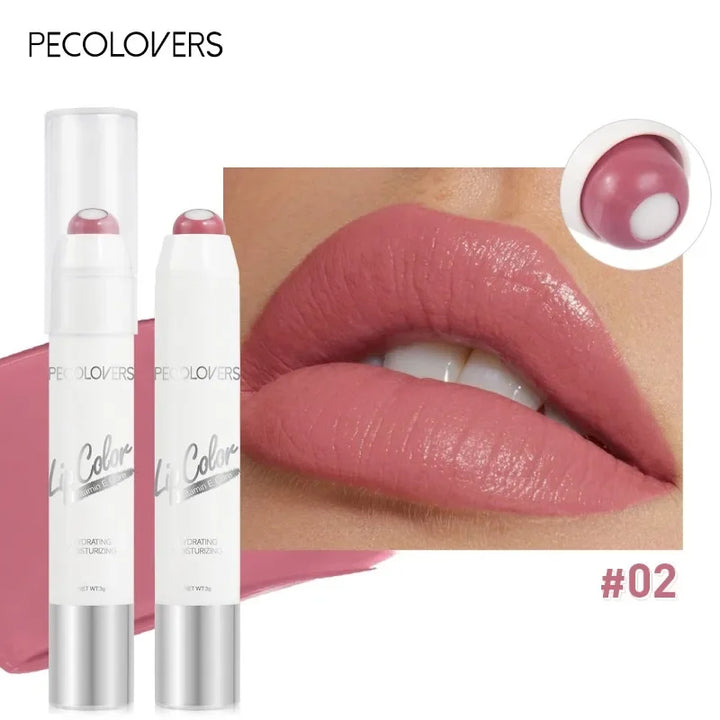 Rynx | 1PC Multicolored Moisturizing Lipstick - Gentle, Rich Shades, Versatile, Non-sticky Cup, Suitable for Daily Use and Travel