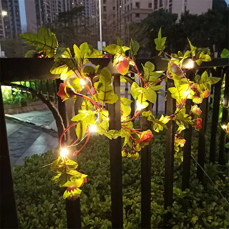 Lisslune | Artificial Vine Plants with LED Lights for Hanging
