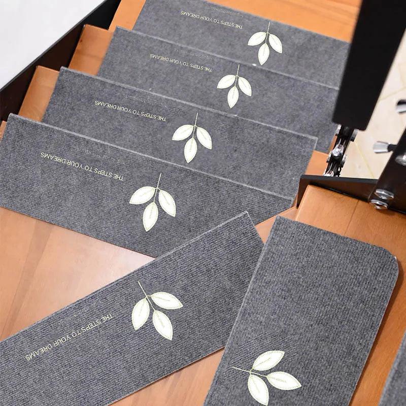 Lisslune | Stylish and Safe Plush Stair Mat Collection with Elegant Patterns