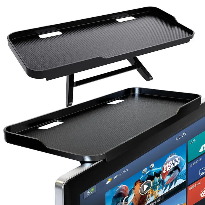 Lisslune | Sleek Shelf Over-Screen Monitor Organizer Rack