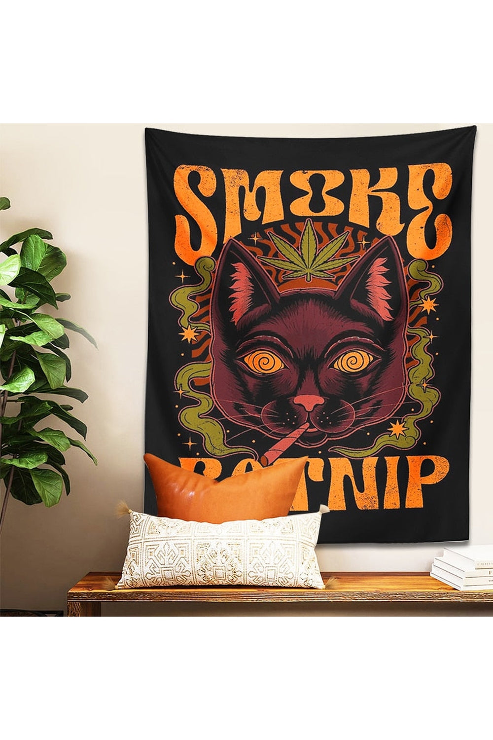 Lisslune | Catnip Psychedelic Tapestry