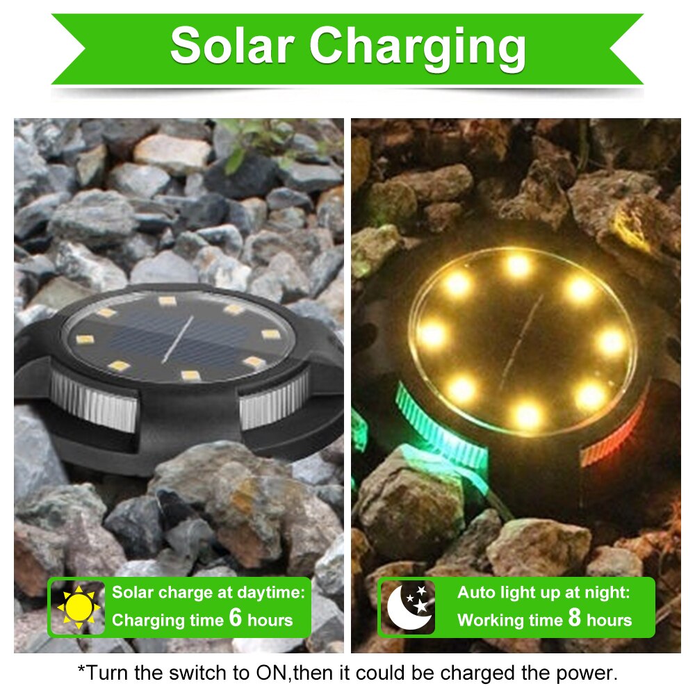 Lisslune | Eco Solar Colorful Garden Light