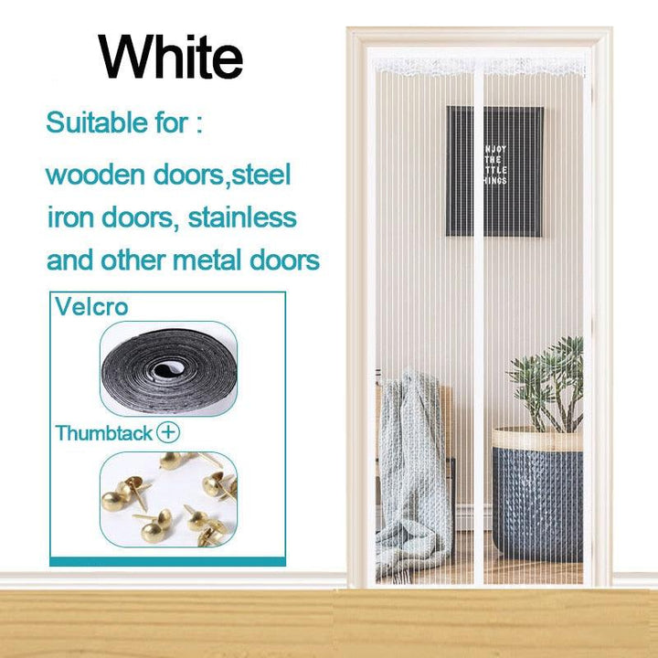 Lisslune | Reinforced magnetic insect protection door with automatic closing for extra wide openings