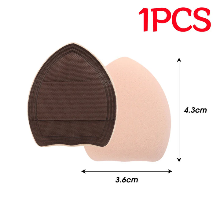 Rynx |10PCS Mini Sponge Powder Puff Thick Fingertip Cosmetic Puff Usable Dry and Wet Make-up Sponge Foundation Concealer Make-up Tools