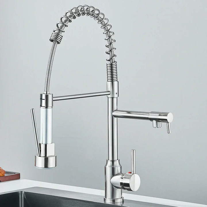 Lisslune | SpringFlow – Kitchen faucet with dual outlet
