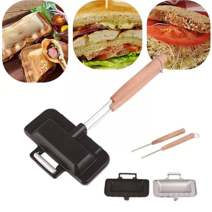 Lisslune | Double-Sided Quick Snack Non-Stick Sandwich Maker