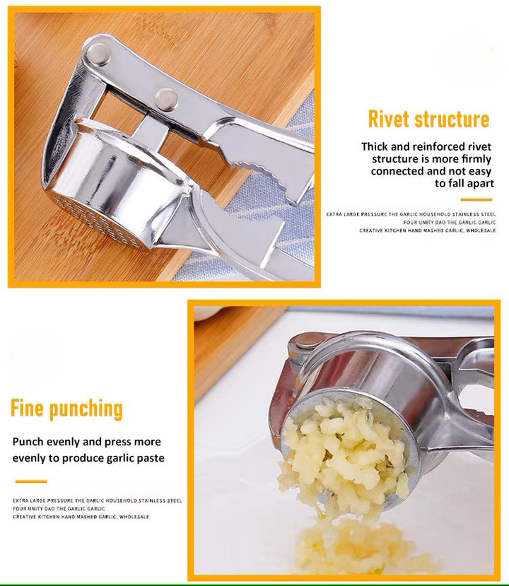 Lisslune | Robust garlic press made of stainless steel