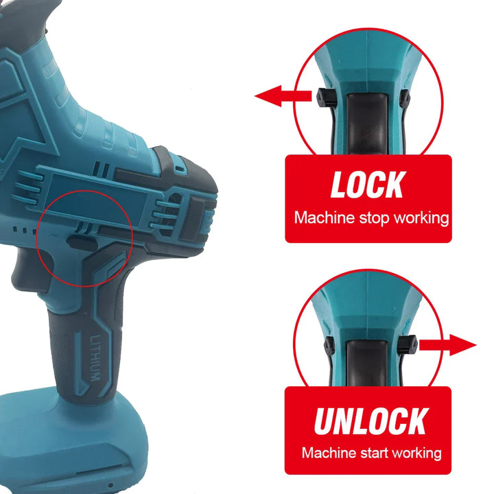 Lisslune | Cordless Electric Reciprocating Saw for Wood & Metal Cutting – PowerCut