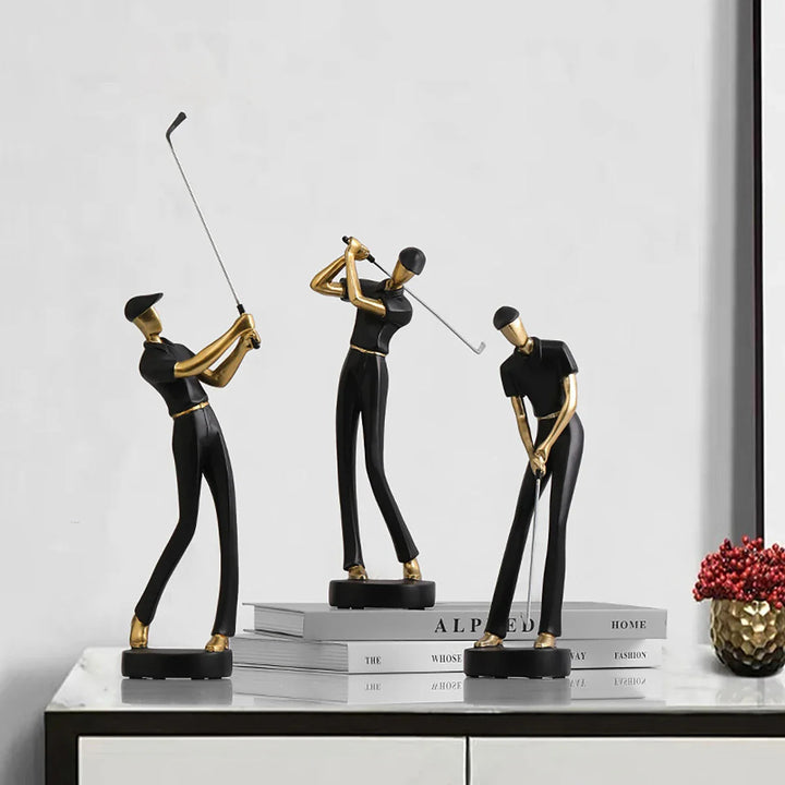 Lisslune | TeeStance - Elegant Golf Pose Sculpture