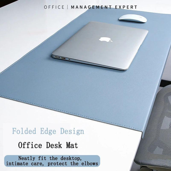 Lisslune | PU leather desk mat with adjustable elbow and wrist support