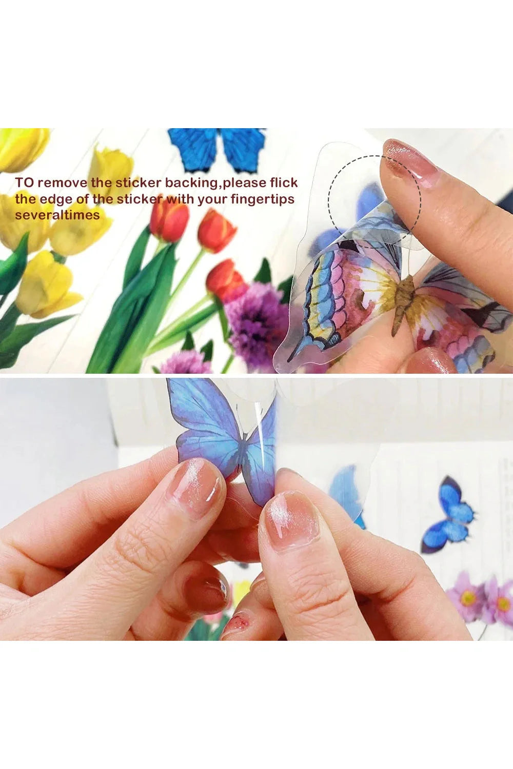 Lisslune | floral scrapbooking stickers